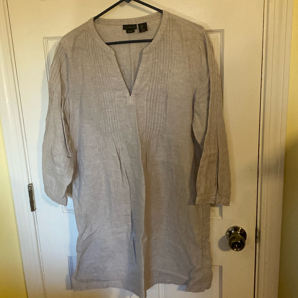 100% Linen tunic